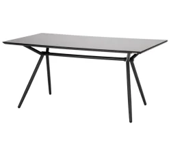 Acamp Gartenmöbel-Sets - Gartenmöbel-Set Alpha, bespannt, 5-teilig Anthrazit