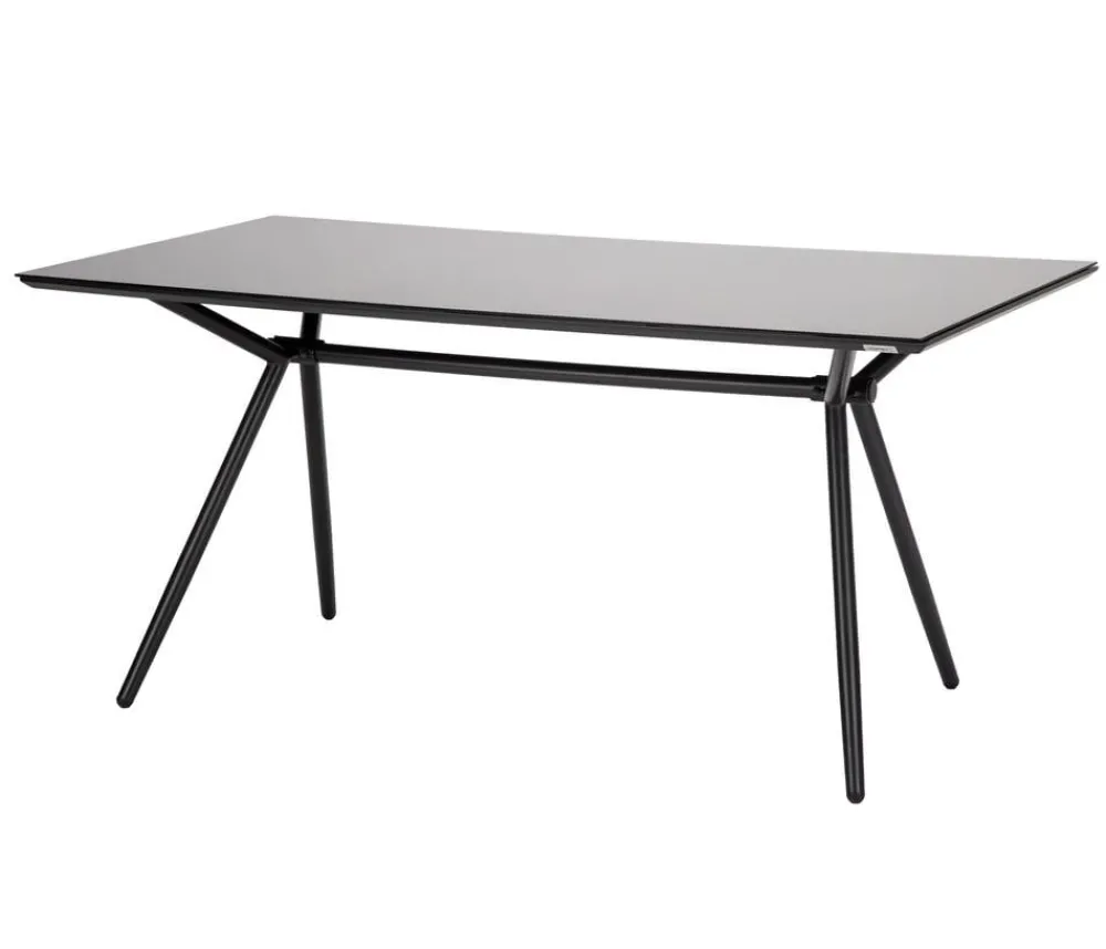 Acamp Gartenmöbel-Sets - Gartenmöbel-Set Alpha, bespannt, 5-teilig Anthrazit