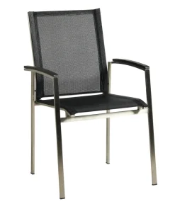 Acamp Esstisch-Gruppen|Gartenmöbel-Sets - Gartenmöbel-Set Ausziehtisch Auris und Stapelstuhl Auris, 7-teilig