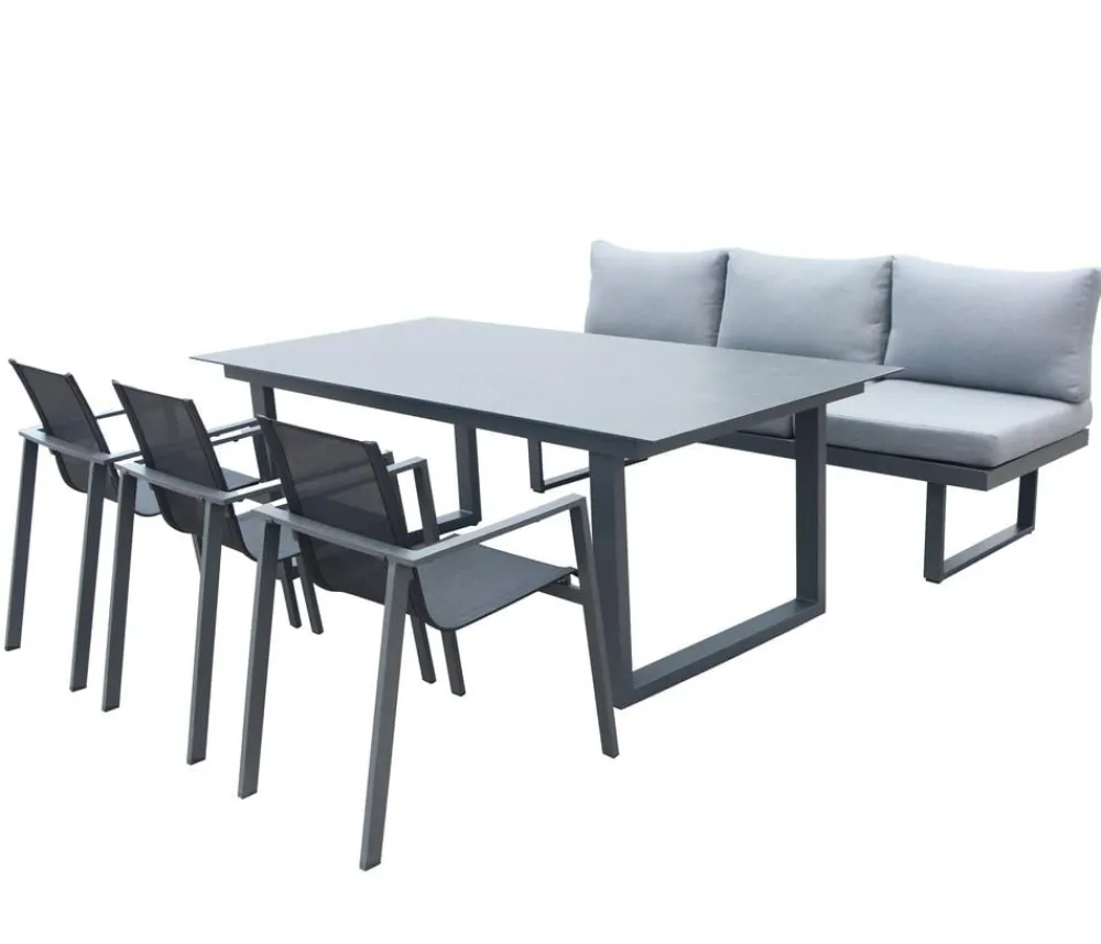 Acamp Gartenmöbel-Sets|Esstisch-Gruppen > Gartenmöbel-Set Hollywood, 5-teilig