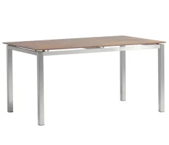 Acamp Esstisch-Gruppen|Gartenmöbel-Sets - Gartenmöbel-Set Keramiktisch Auris und Stapelstuhl Skye, 7-teilig