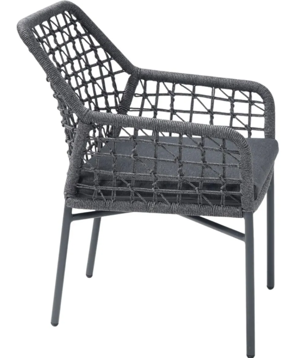 Acamp Esstisch-Gruppen|Gartenmöbel-Sets > Gartenmöbel-Set Rom, quadratisch, 5-teilig