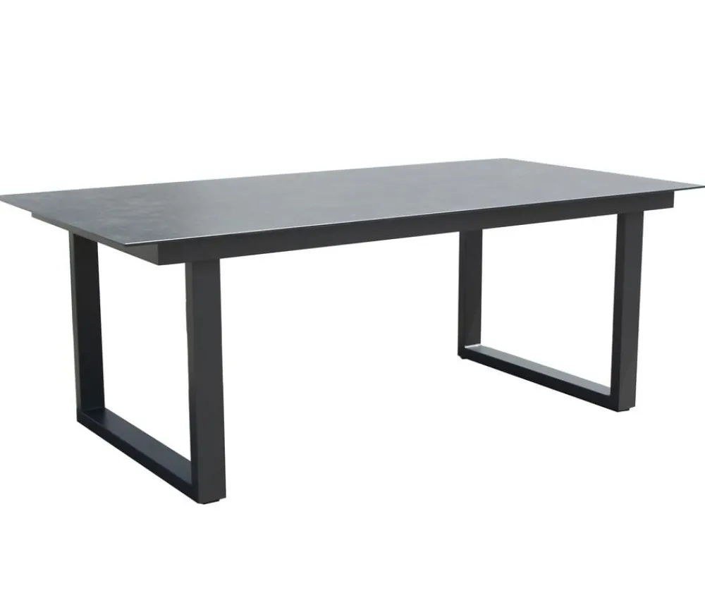 Acamp Gartenmöbel-Set Tisch Hollywood und Stapelstuhl Hollywood, 7-teilig Hot