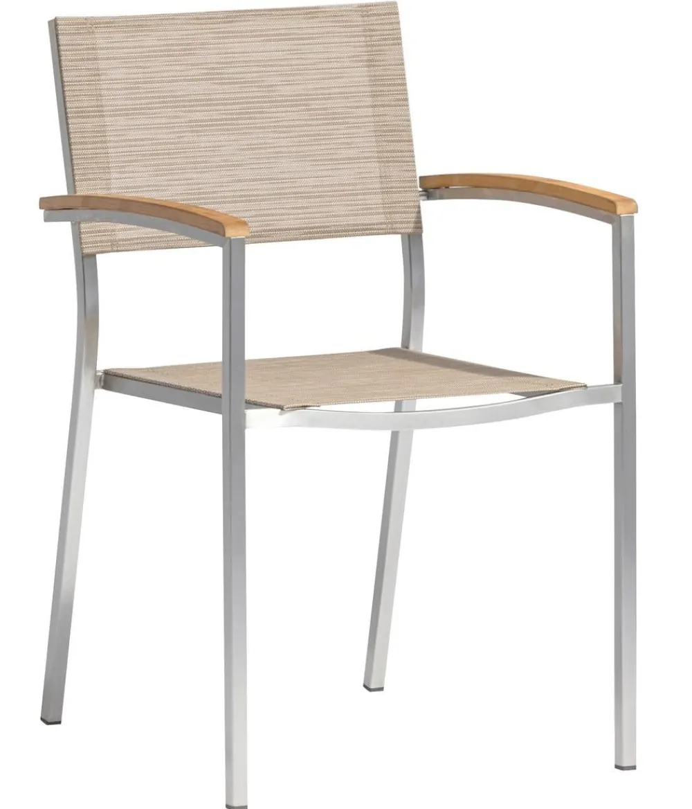 Acamp Gartenmöbel-Set Tisch Skye und Stapelstuhl Skye, 7-teilig