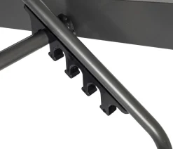 Acamp Sonnenliege Rimini, ca. B60/H35/T198 cm Schwarz Hot