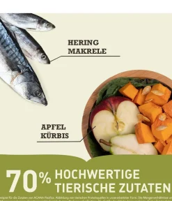 ACANA Trockenfutter für Hunde Regionals Dog Pacifica, Hering, Adult, Makrele & Flunder New