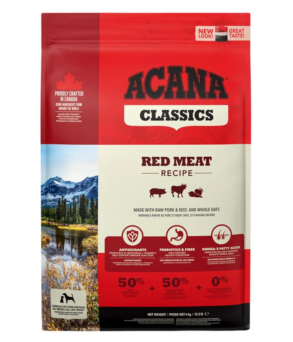 ACANA Trockenfutter Hund > Trockenfutter für Hunde Classics Red Meat Recipe Adult
