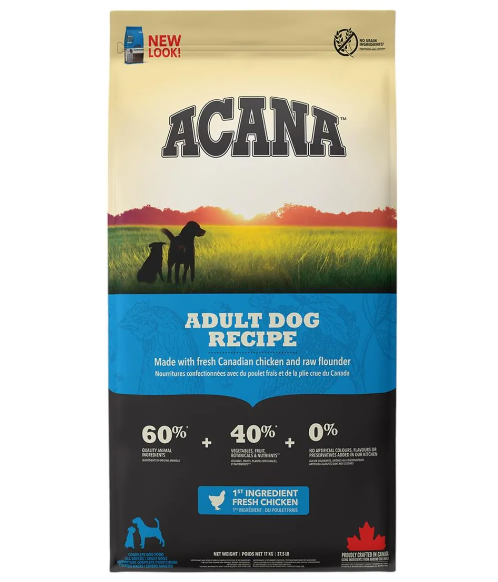 ACANA Trockenfutter Hund > Trockenfutter für Hunde Heritage Adult Dog Recipe