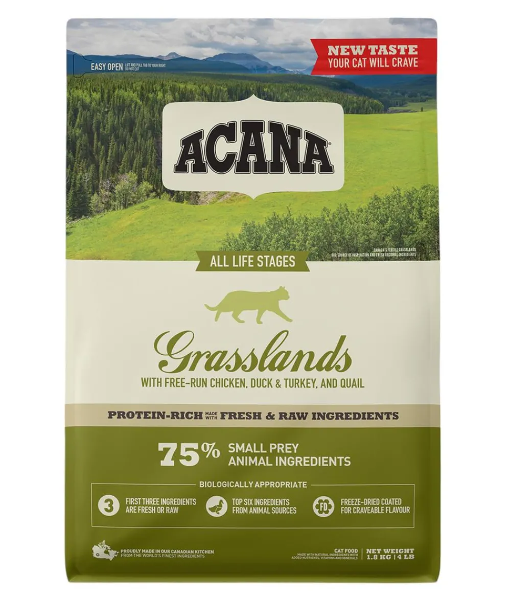ACANA Trockenfutter Katze > Trockenfutter für Katzen Regionals Cat Grasslands