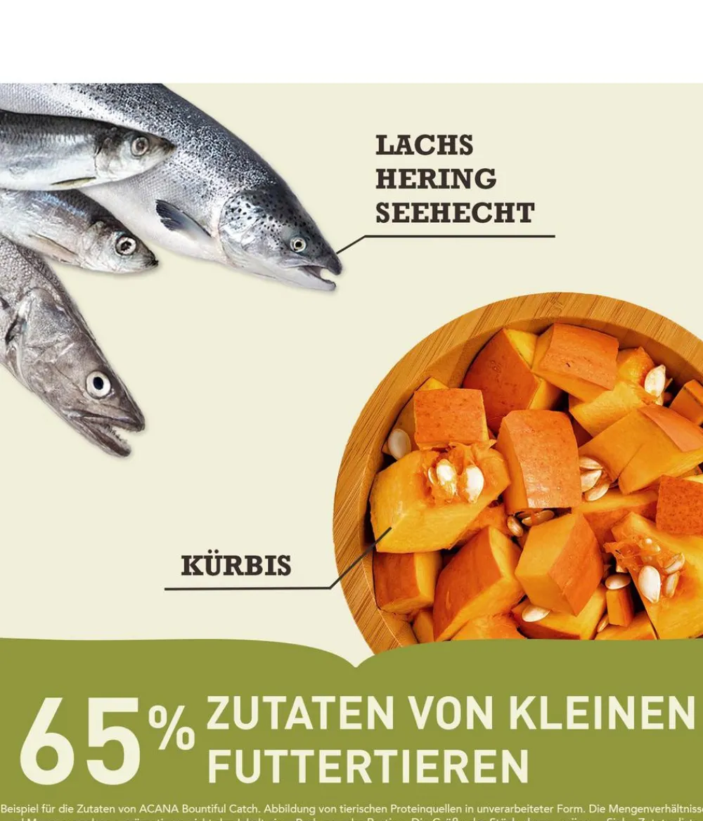 ACANA Trockenfutter Katze - Trockenfutter für Katzen Adult Cat Bountiful Catch