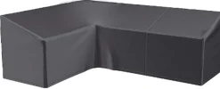 Aerocover Schutzhüllen - Loungesethülle L-Form, 270 links x210x85xH 65/90 cm Dunkelgrau