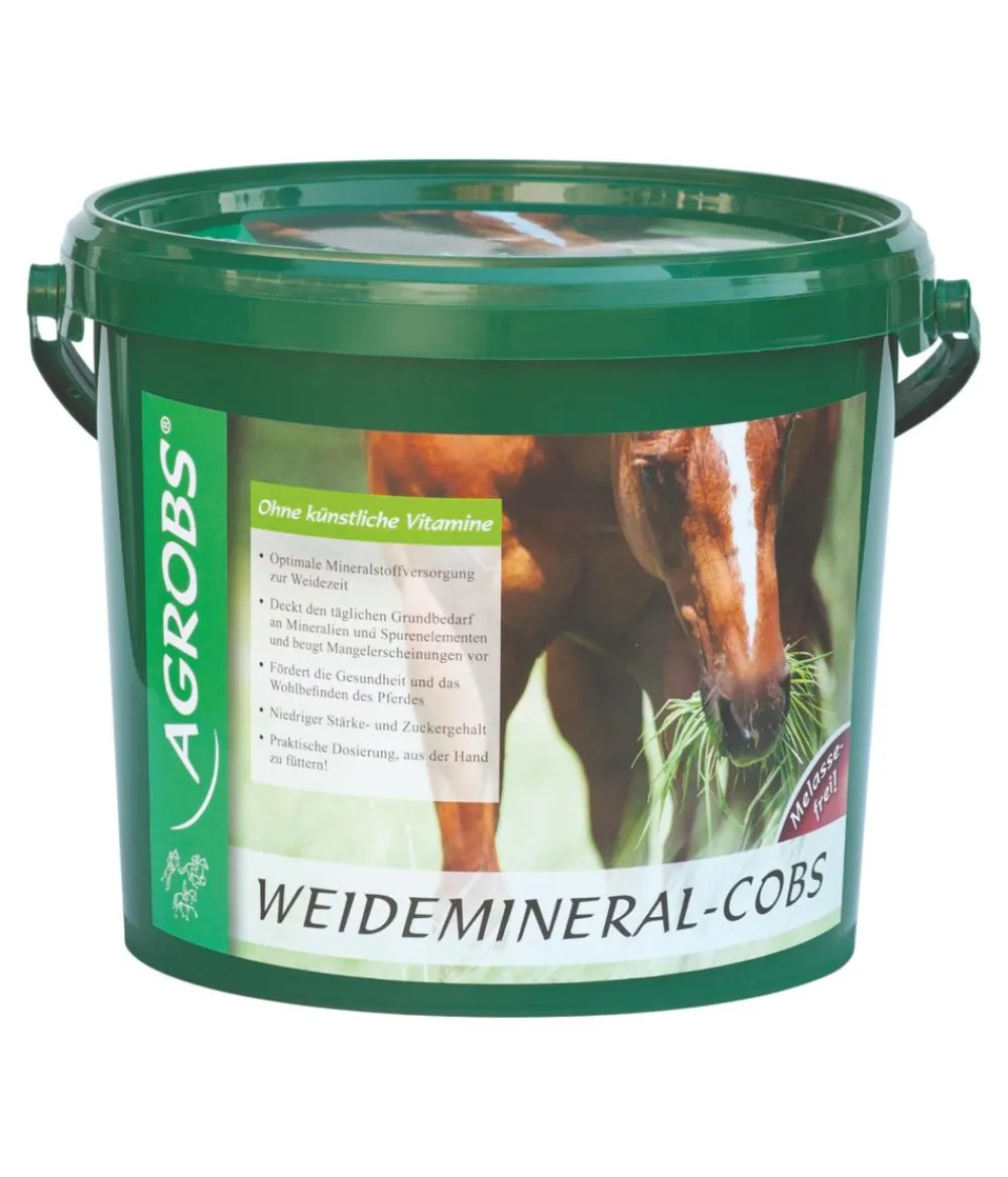 Agrobs Pferdefutter Weidemineral-Cobs, 3 kg Discount