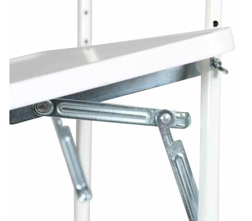 Alco Balkontische - Balkonhängetisch, ca. B60/T40 cm Weiß