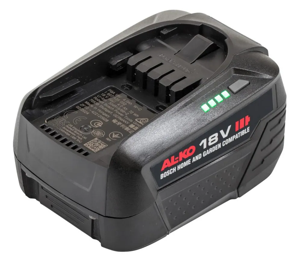 Alko Gartengeräte Zubehör > AL-KO Akku B100.5 LI 18 V, ca. B60/H8/T12 cm