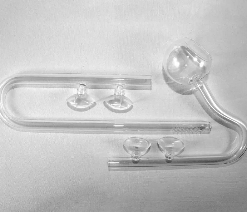 Amazing Aqua Mehr Aquarium Zubehör - Ein- & Auslass Set Poppy Transparent