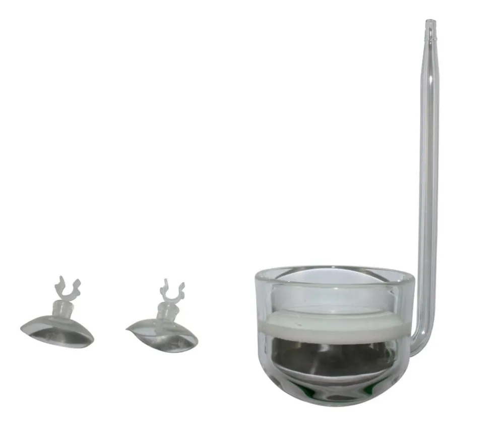 Amazing Aqua Mehr Pflege & Technik|Pflanzenpflege - Glas-CO2-Diffusor Transparent