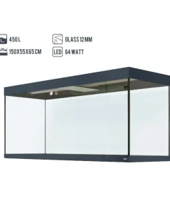 amtra Einzel Aquarien > Aquarium ALUX 450 LED, ca. B150/H65/T55 cm, 450 l