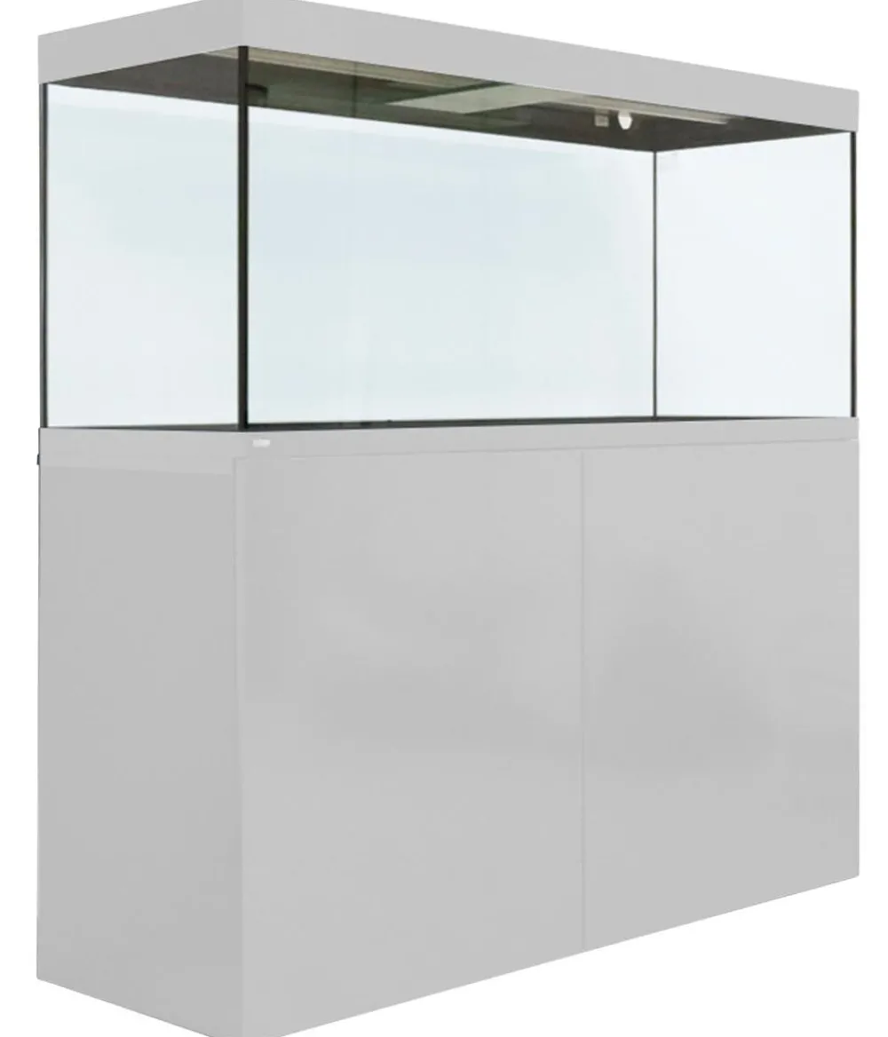 amtra Aquarium Komplettsets > Aquarium Kombination ALUX 220 LED, ca. B90/H148/T45 cm, 220 l