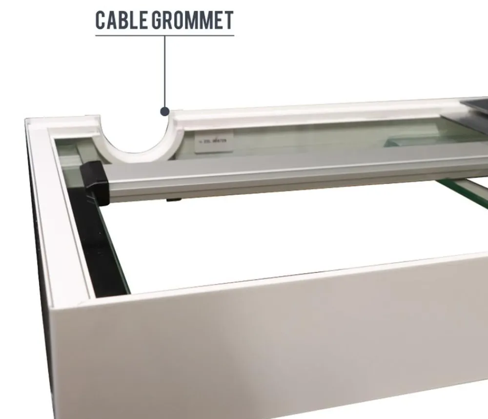 amtra Aquarium Komplettsets > Aquarium Kombination ALUX 220 LED, ca. B90/H148/T45 cm, 220 l