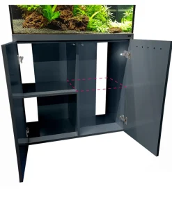 amtra Aquarium Unterschrank ALUX 330 LED, ca. B120/H83/T50 cm, 330 l Grau Sale
