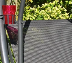 Angerer Hollywoodschaukeln > Hollywoodschaukel Elegance Joy apfel, 3-Sitzer