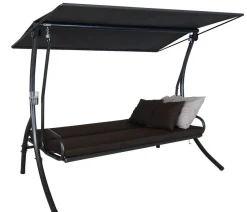 Angerer Hollywoodschaukel Elegance, 160 x 210 x 145 cm Dunkelbraun Outlet
