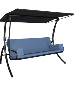 Angerer Hollywoodschaukel Elegance, 40 x 130 x 210 cm Blau Online
