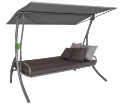 Angerer Hollywoodschaukeln - Hollywoodschaukel Elegance, 160 x 210 x 145 cm Braun
