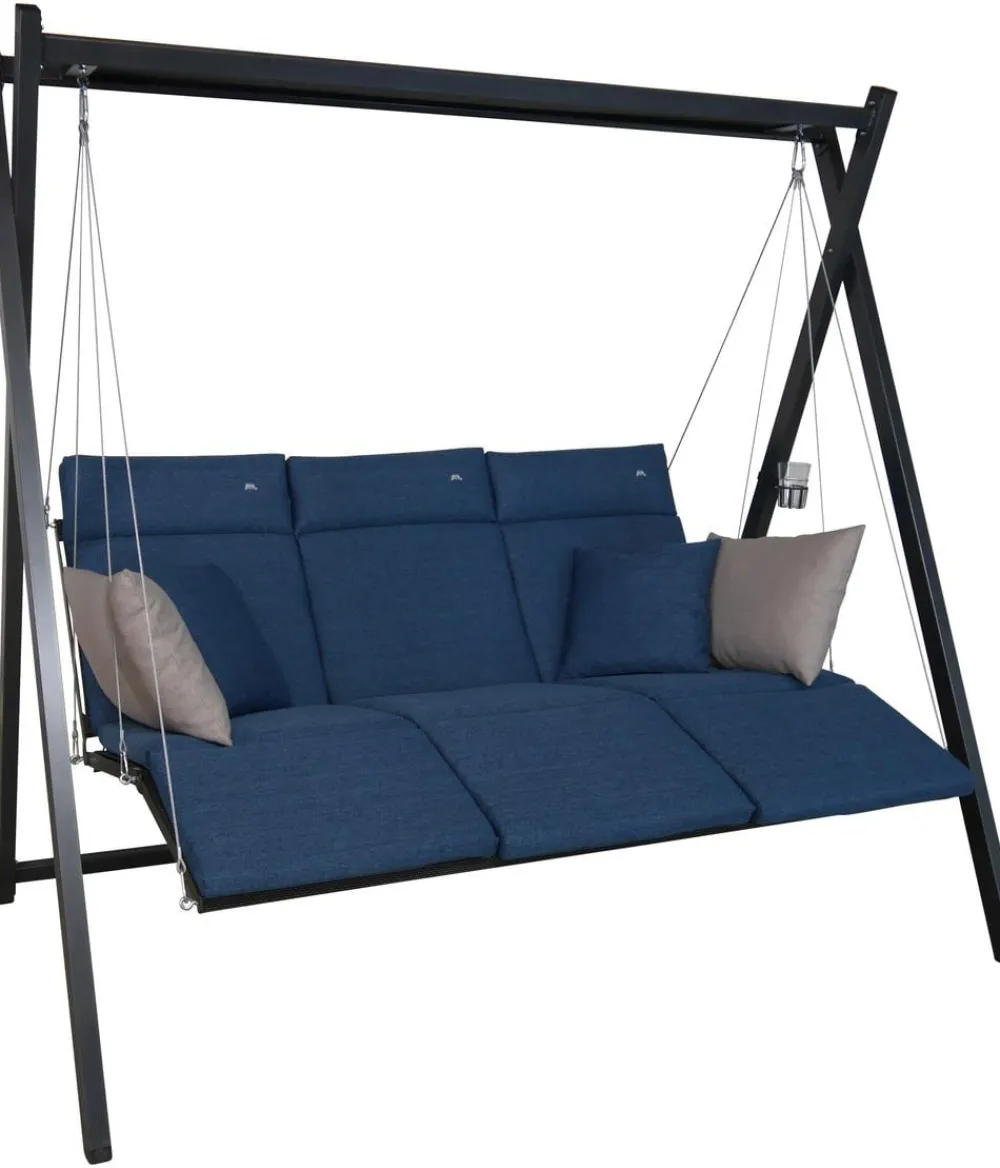 Angerer Hollywoodschaukel Relax, Design Smart Dunkelblau