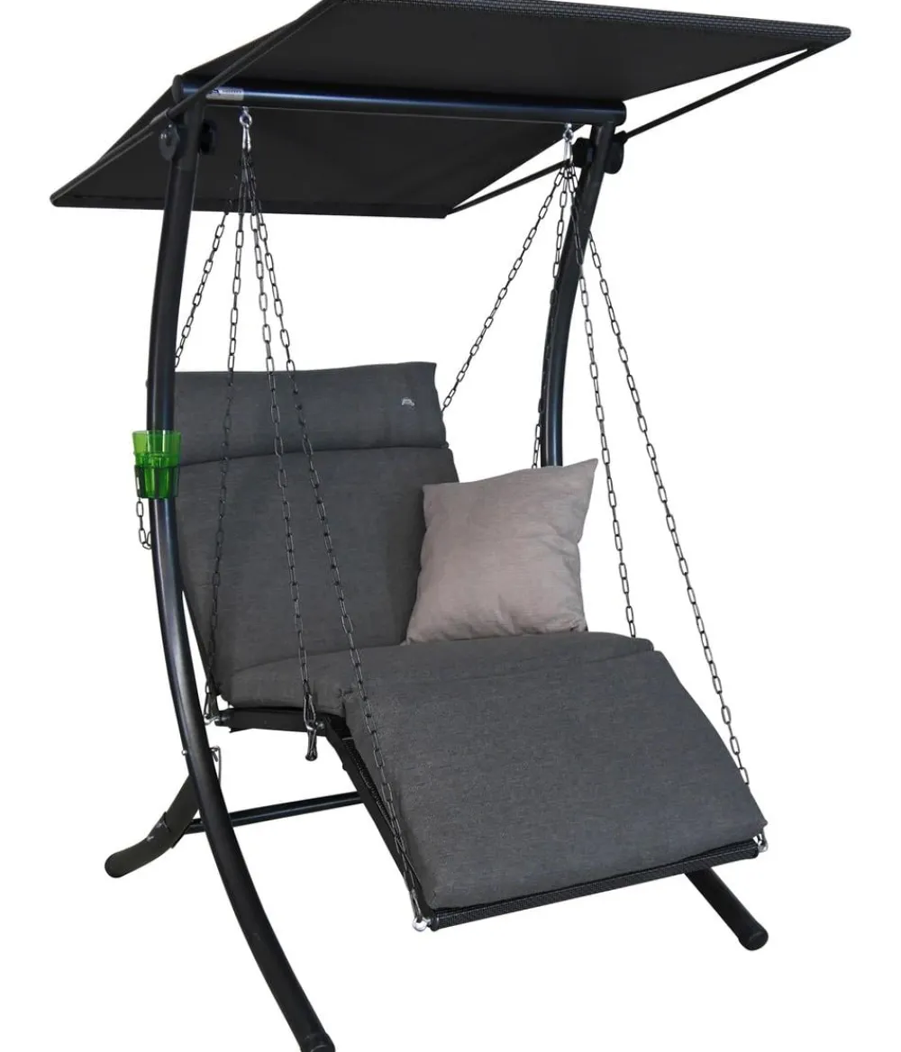 Angerer Hollywoodschaukeln - Hollywoodschaukel Swing Dunkelgrau