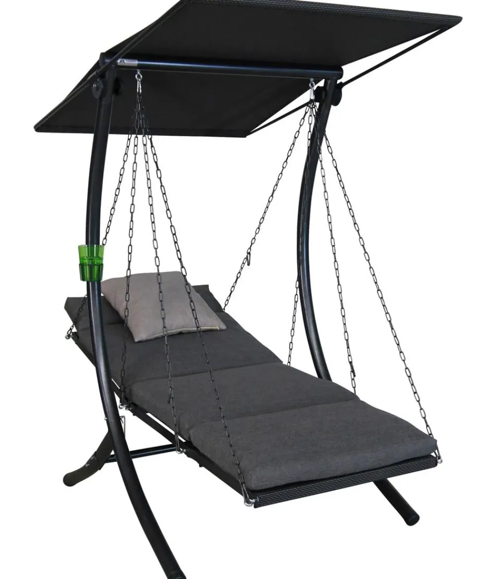Angerer Hollywoodschaukeln - Hollywoodschaukel Swing Dunkelgrau