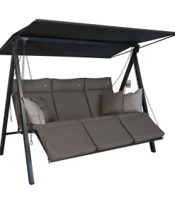Angerer Hollywoodschaukeln - Hollywoodschaukel Smart, 75 x 132 x 212 cm Braun