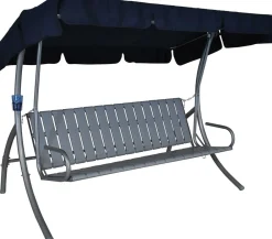Angerer Hollywoodschaukeln > Hollywoodschaukel Trend Joy marineblau, 3-Sitzer