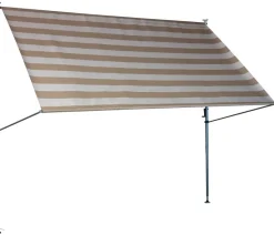 Angerer Markisen > Klemmmarkise Premium, gestreift, ca. B400/H275/T170 cm