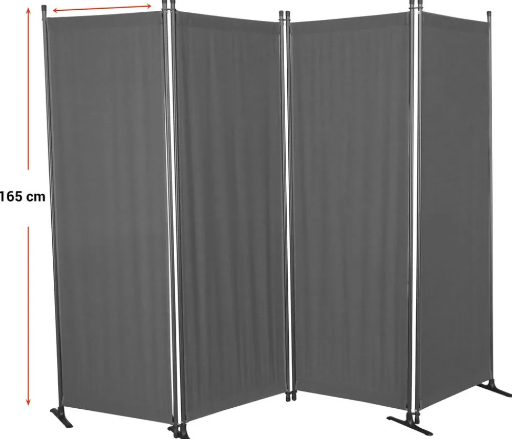 Angerer Sichtschutz > Paravent, 4-teilig, PE, ca. B220/H165 cm