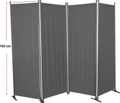 Angerer Sichtschutz > Paravent, 4-teilig, PE, ca. B220/H165 cm