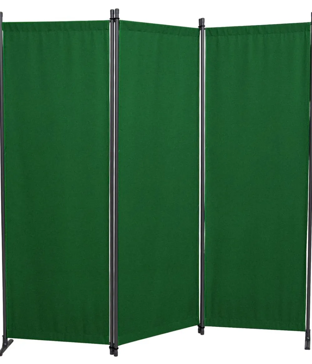Angerer Sichtschutz - Paravent, 3-teilig, PE, ca. B165/H165 cm Grün