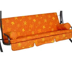 Angerer Hollywoodschaukeln - Schaukelauflage Trend, Design Korfu terra Orange