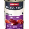 animonda GRANCARNO® Nassfutter Hund - Nassfutter für Hunde Senior, Rind & Lamm, 6 x 400 g