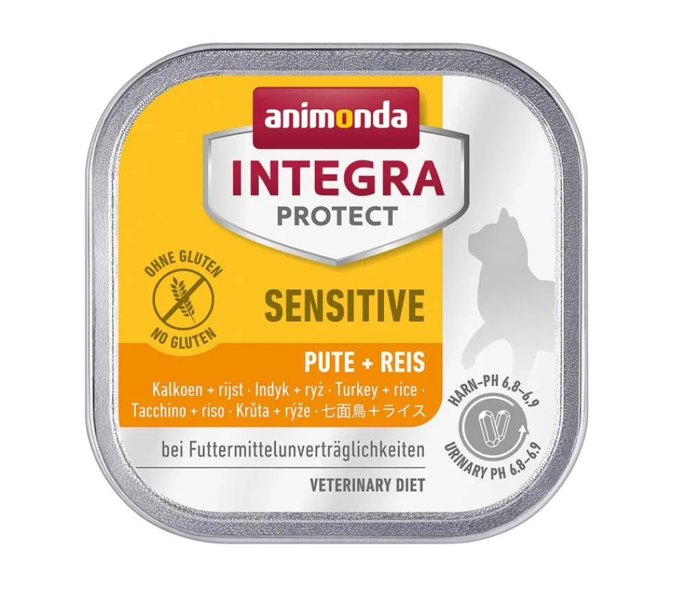 animonda INTEGRA PROTECT Diätfutter Katze|Nassfutter Katze > Nassfutter für Katzen Sensitive, Adult, 16 x 100 g