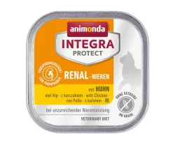 animonda INTEGRA PROTECT Nassfutter für Katzen Renal Nieren, Adult, 16 x 100 g Discount