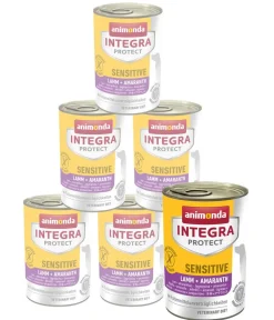 animonda INTEGRA PROTECT Nassfutter Hund|Diätfutter Hund - Nassfutter für Hunde Sensitive, 6 x 400 g