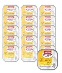 animonda INTEGRA PROTECT Diätfutter Katze|Nassfutter Katze - Nassfutter für Katzen Sensitive, Adult, 16 x 100 g
