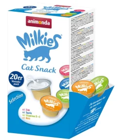 animonda Milkies® Katzenleckerlies & Getränke - Katzensnack Selection Adult, 20 x 15 g
