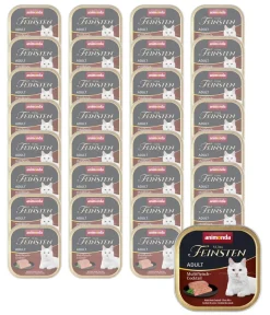 animonda VOM FEINSTEN Nassfutter für Katzen Adult, 32 x 100 g Best
