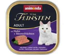 animonda VOM FEINSTEN Nassfutter für Katzen Adult, 32 x 100 g Discount