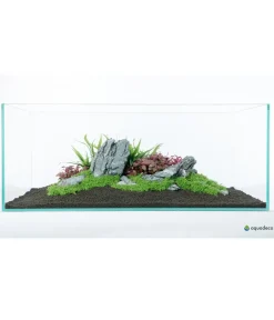 aquadeco Deko - Aquariumdeko Set Mini-Landschaft Grau