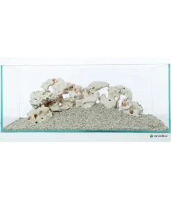 aquadeco Deko - Aquariumdeko Set Multi-Lochgestein Beige