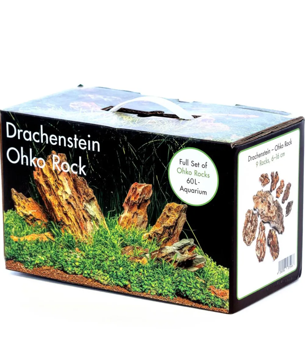 aquadeco Deko > Deko-Set Drachenstein für 60 Liter Aquarium