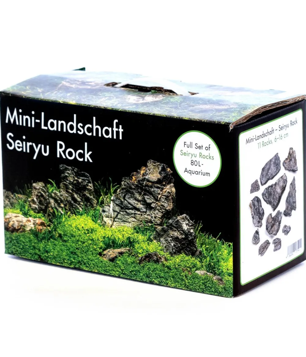 aquadeco Deko > Deko-Set Mini-Landschaft Seiryu Rock für 80 Liter Aquarium